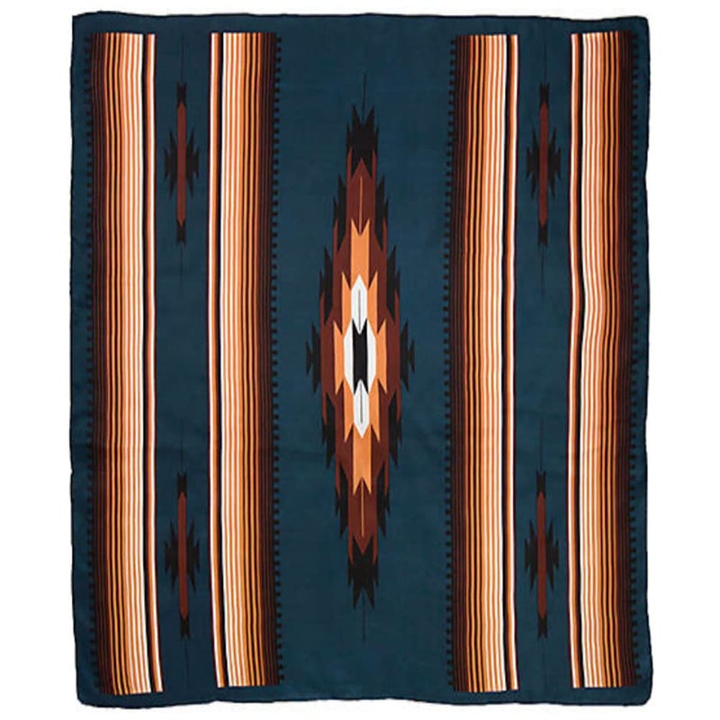 AZTEC Teal-Tan 34.5x34.5 Regular